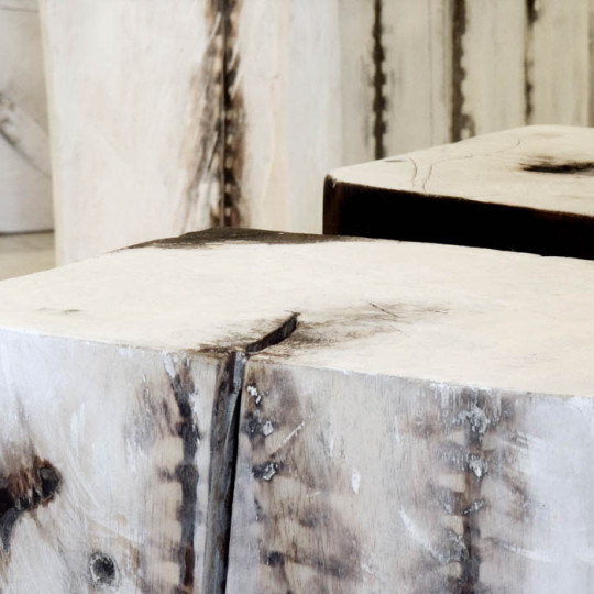 Madera impresa con fuego