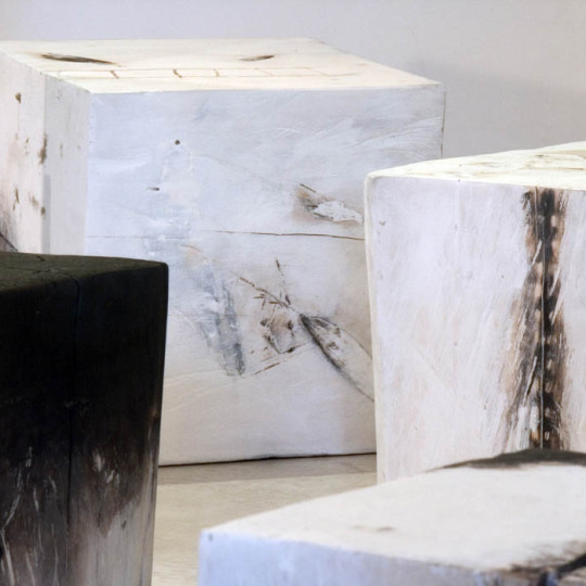 Madera impresa con fuego