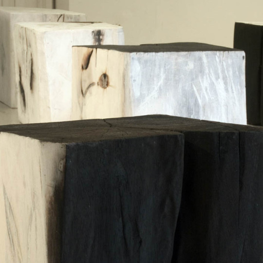 Madera impresa con fuego