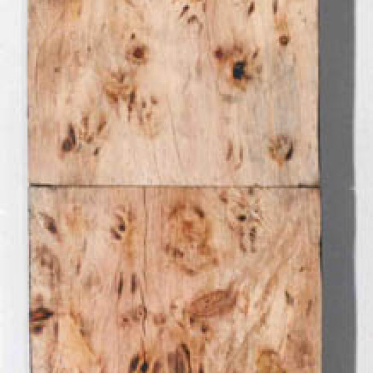 Madera impresa con fuego 165x40x14 cm
